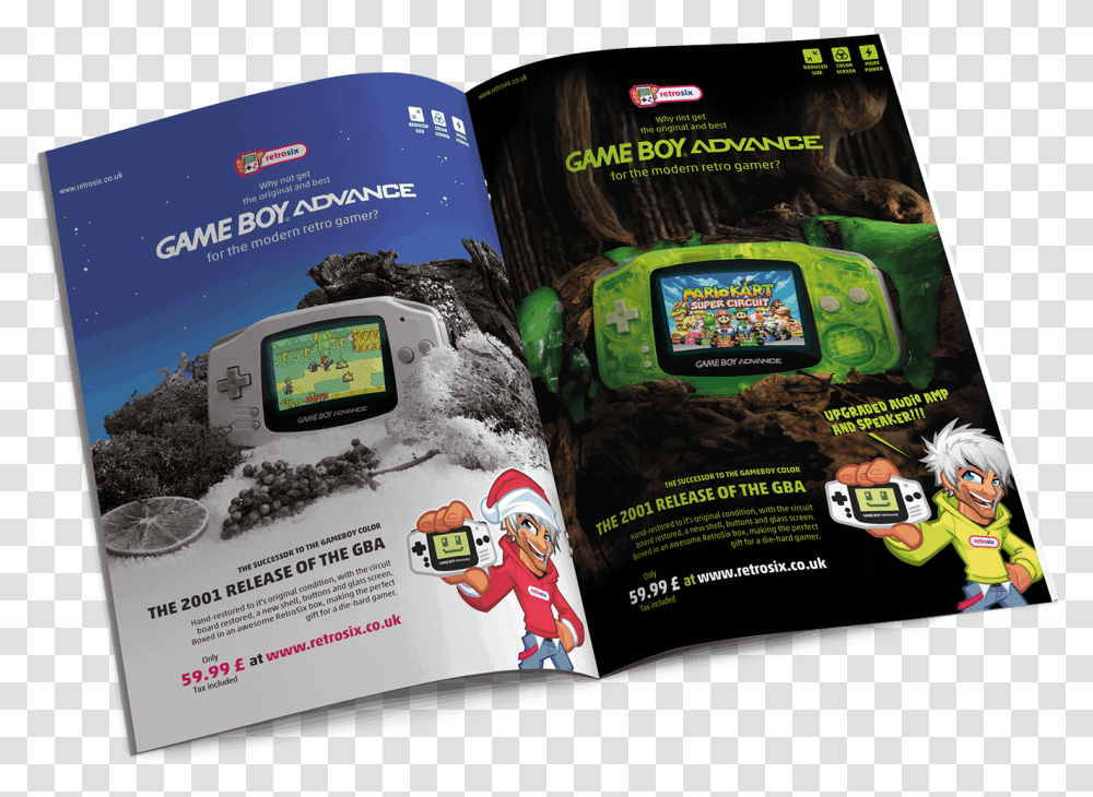 Retro Gaming Logo Sosfactory Book, Flyer, Poster, Paper, Advertisement Transparent Png