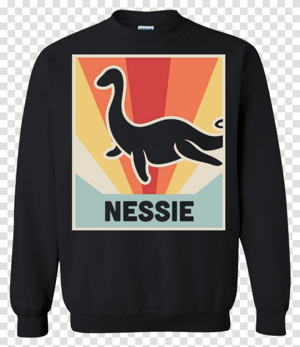 Retro Loch Ness Monster T Shirt Hoodie Sweater Cheistmas Star Wars, Label, Sleeve Transparent Png