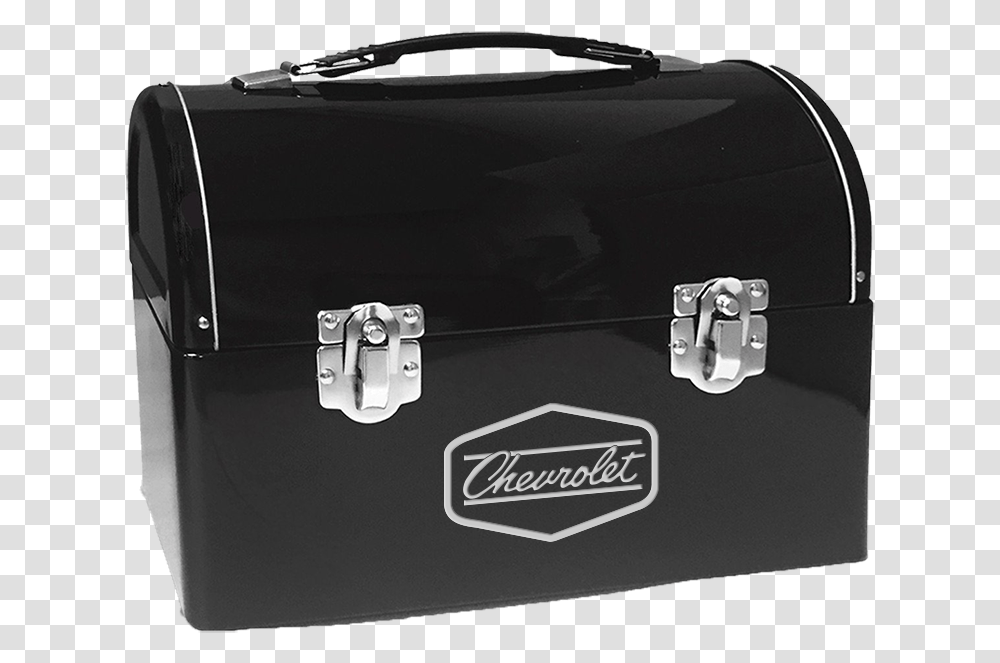 Retro Metal Domed Lunch Box Black Metal Lunch Box, Cabinet, Furniture, Car, Vehicle Transparent Png