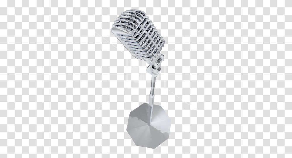 Retro Microphone Microphone, Skeleton Transparent Png