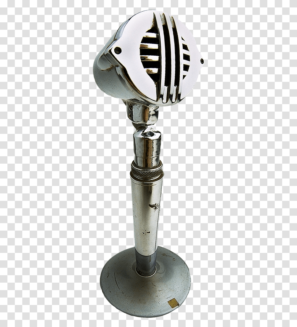 Retro Microphone On Stand Portable Network Graphics, Lamp, Bottle, Stick, Cane Transparent Png