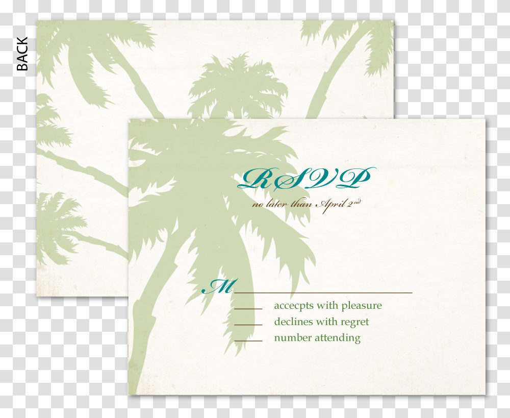 Retro Palms Boarding Pass Rsvpdata Caption Palm Tree, Poster, Advertisement, Flyer, Paper Transparent Png
