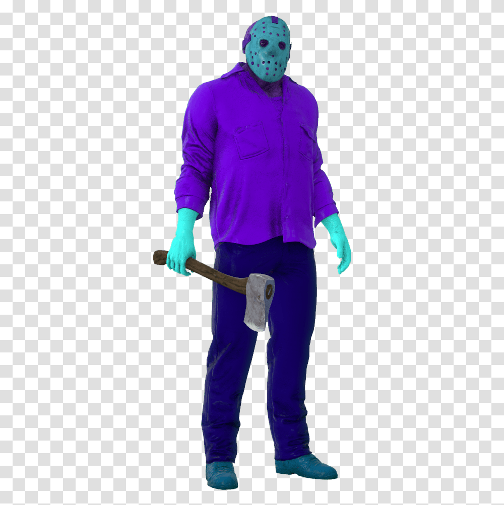 Retro Part 3 Jason Voorhees Friday The 13th The Game Friday The 13th Game Retro Jason, Apparel, Person, Human Transparent Png