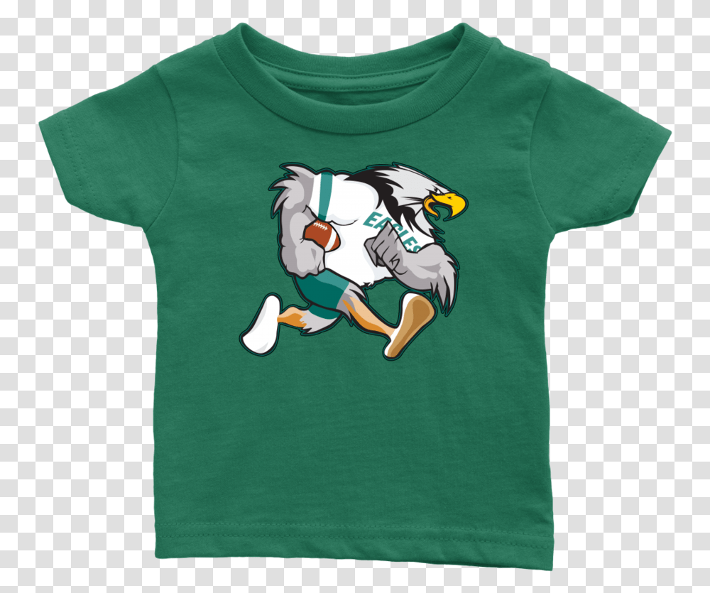 Retro Philadelphia Bird Infant And Toddler T Shirt Cartoon, Apparel, T-Shirt Transparent Png