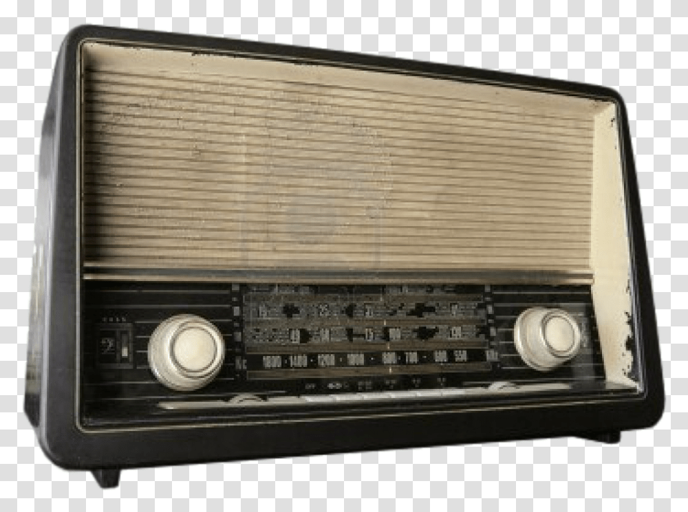 Retro Radio, Microwave, Oven, Appliance Transparent Png