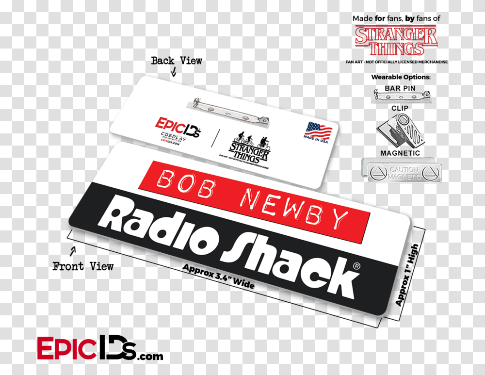 Retro Radio Shack Stranger Things Radio Shack Stranger Things, Paper, Business Card, Credit Card Transparent Png