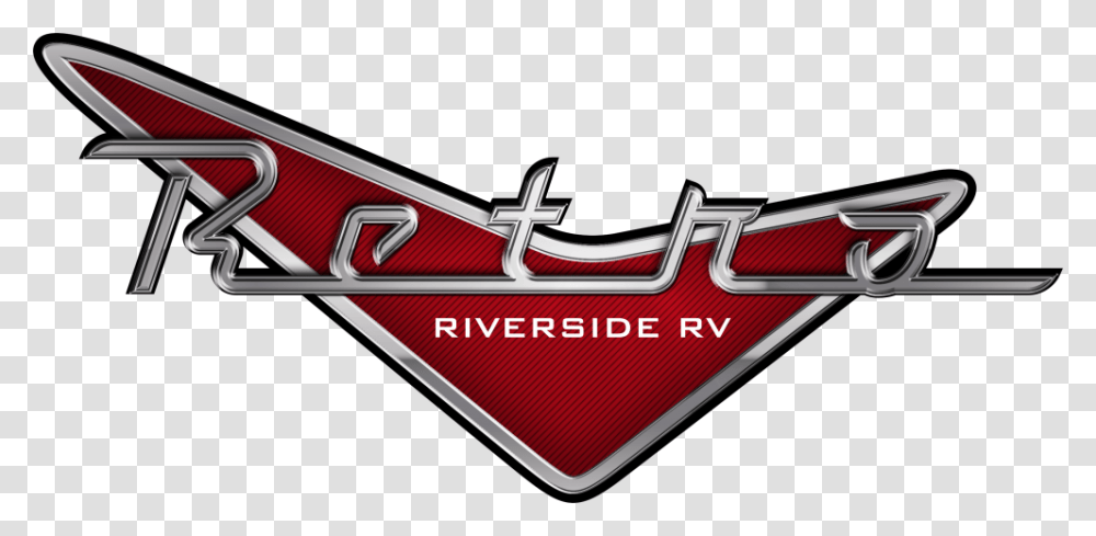 Retro Riverside Rv Logo, Emblem, Trademark, Coupe Transparent Png