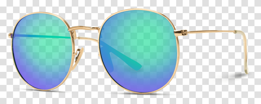 Retro Round Polarized Metal Frame Hipster Sunglasses Reflection, Accessories, Accessory, Sphere, Goggles Transparent Png