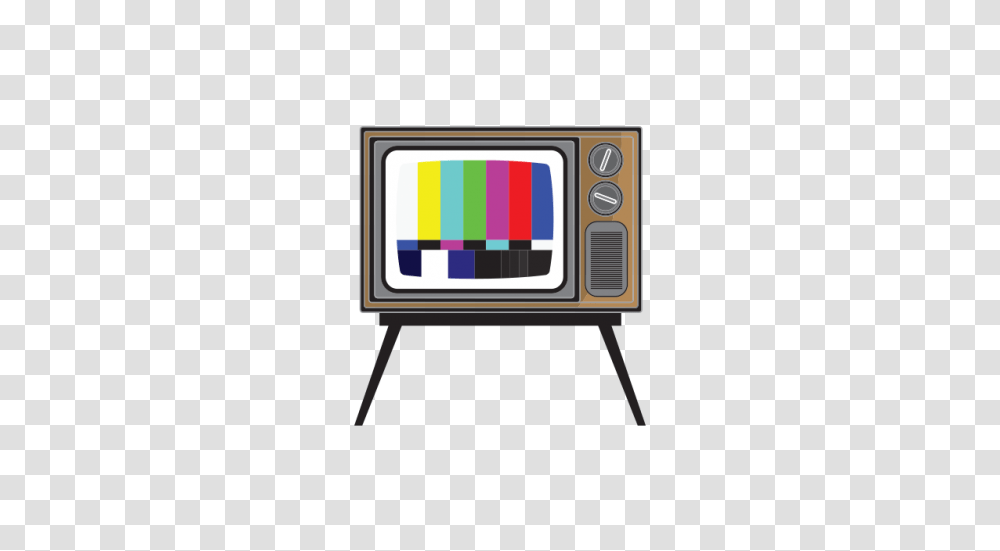 Retro Tv With Test Picture Free Vector And The Graphic Cave, Monitor, Screen, Electronics, Display Transparent Png