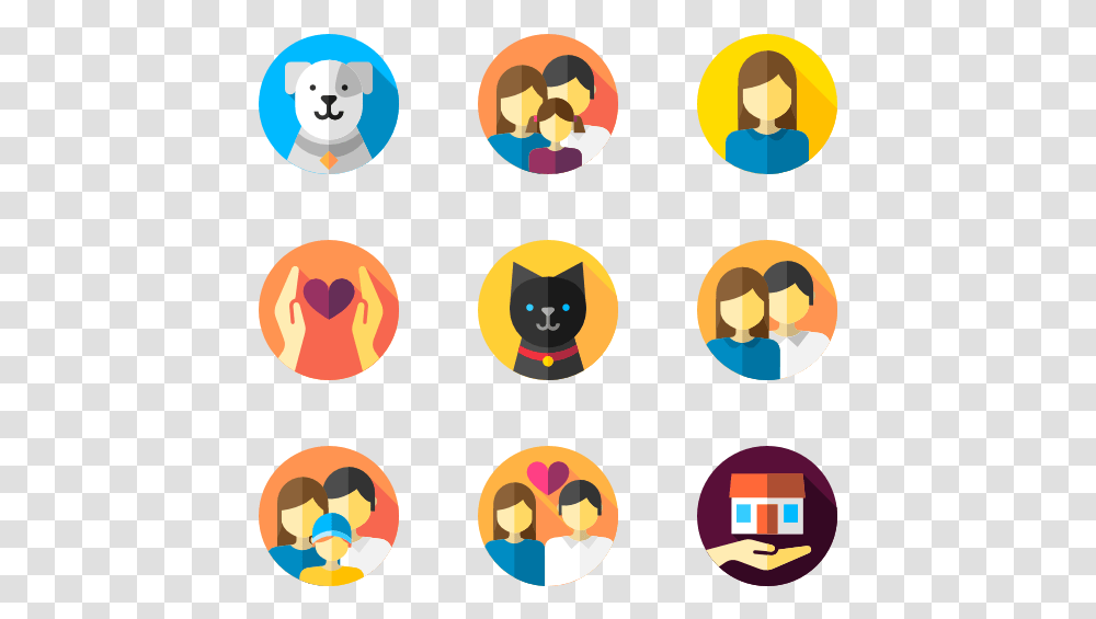 Retro Vector Icons, Halloween, Animal, Pet, Mammal Transparent Png