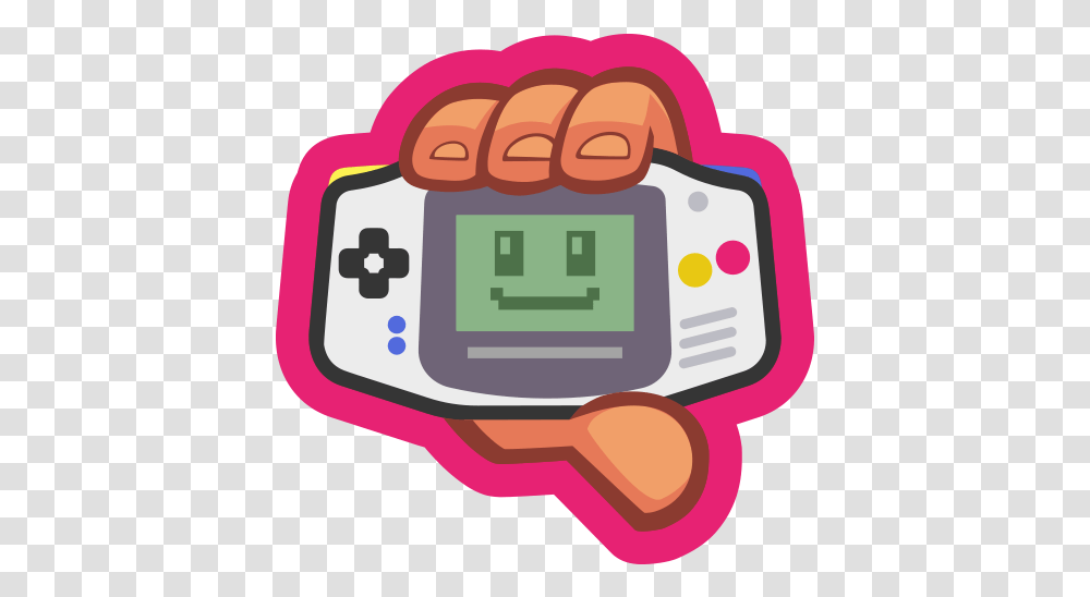 Retrosix Gaming Mascot And Logo Design Portafolio Gameboy Color, Text, Digital Watch, Calculator, Electronics Transparent Png