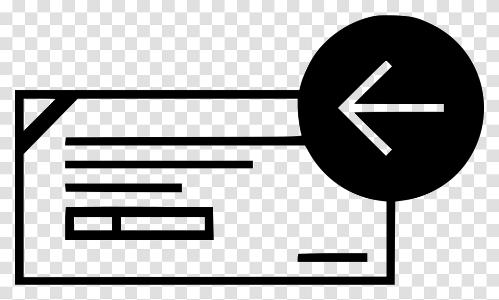 Return Cheque Cheque Clearing Icon, Label, Number Transparent Png