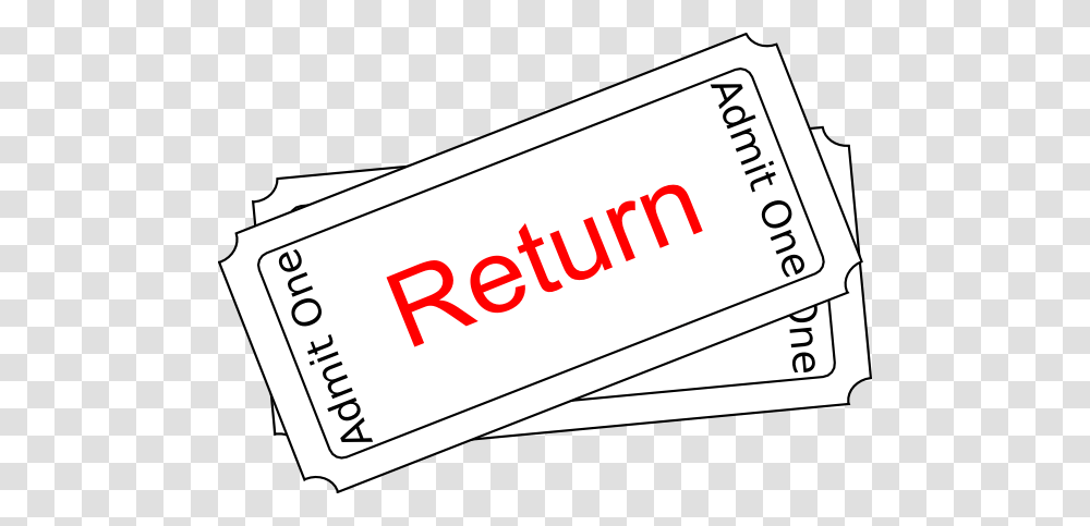Return Cliparts, Paper, Ticket Transparent Png