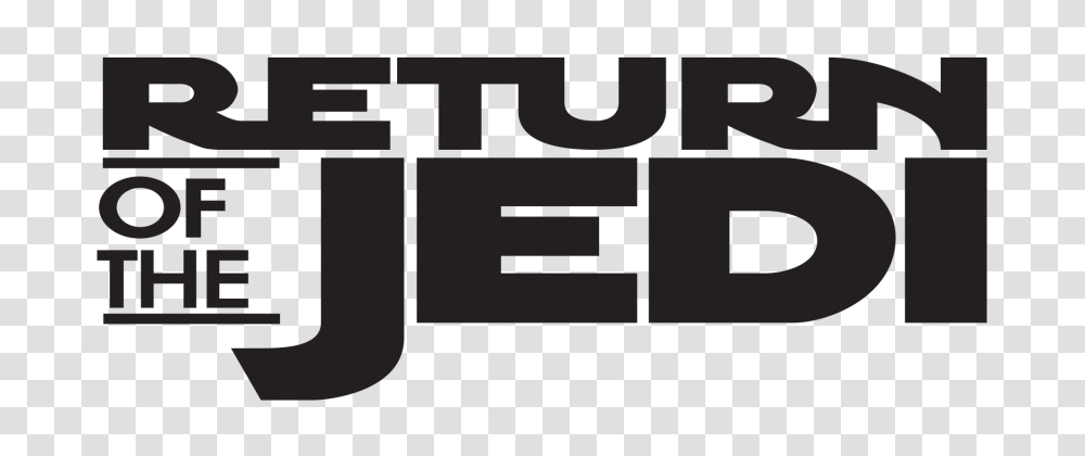 Return Of The Jedi Logo Image, Alphabet, Word, Label Transparent Png