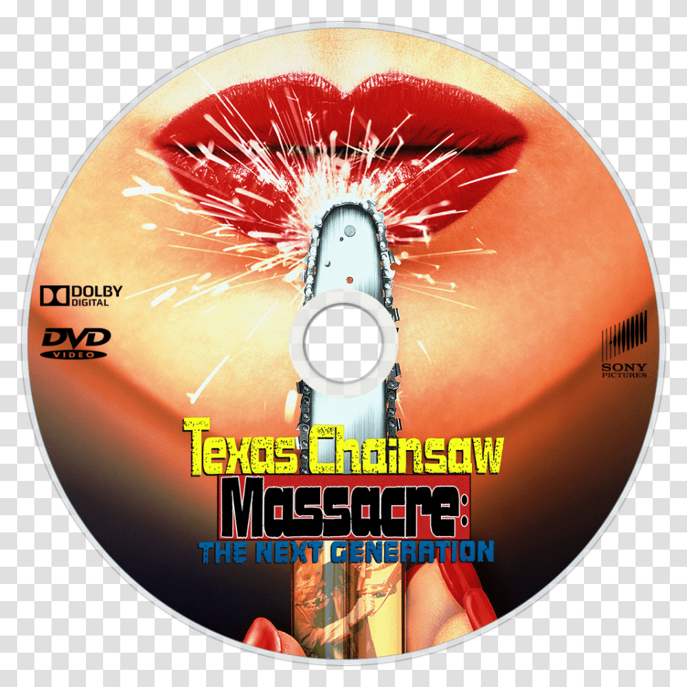 Return Of The Texas Chainsaw Massacre Movie Poster, Disk, Dvd Transparent Png