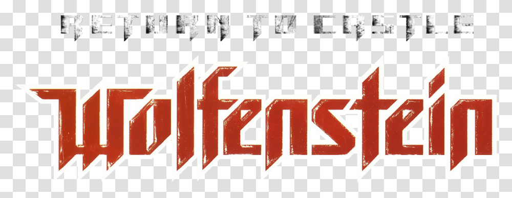 Return To Castle Wolfenstein Logo, Number, Alphabet Transparent Png