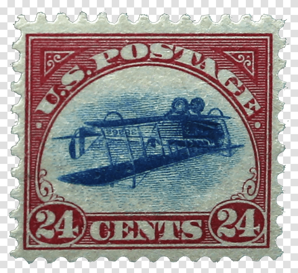 Returned Inverted Jenny Stamp Transparent Png