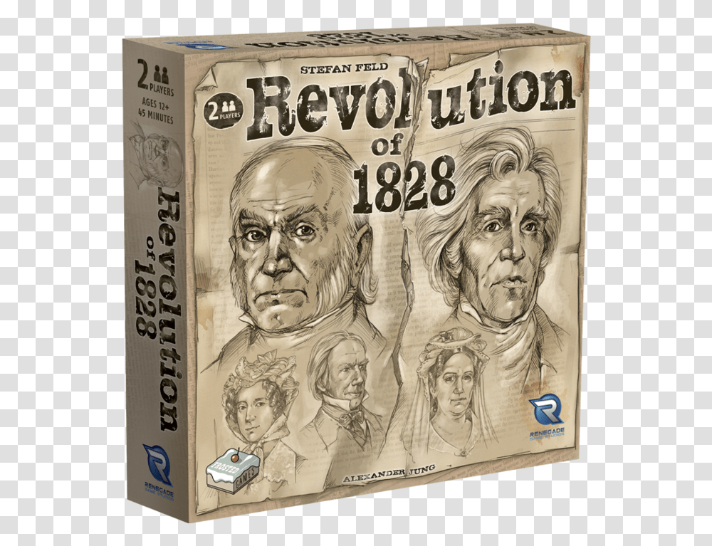 Rev 1828 3d Box Rgb 800px Revolution Of 1828 Board Game, Poster, Advertisement, Person, Human Transparent Png