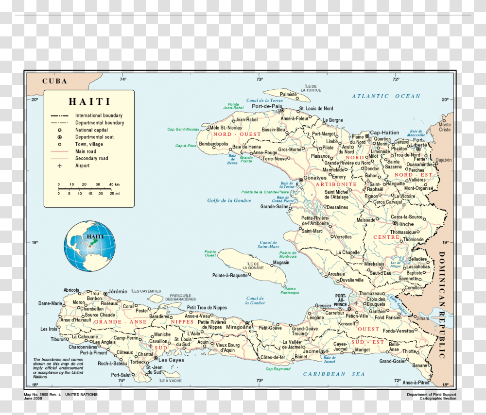 Rev Map Of Haiti, Diagram, Atlas, Plot, Driving License Transparent Png