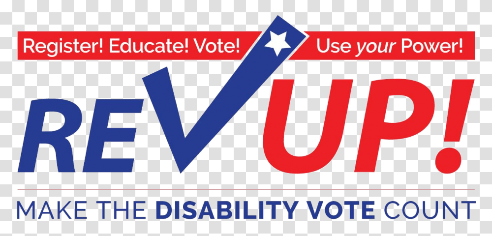 Rev Up Images And American Association Of People With Disabilities, Word, Label, Alphabet Transparent Png