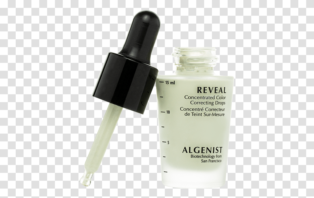 Reveal Concentrated Color Correcting Drops Green Side Nail Polish, Bottle, Cosmetics, Shaker, Cup Transparent Png