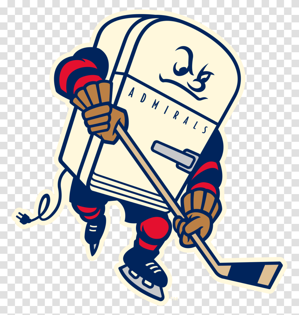 Reveal Fridge Milwaukee Admirals Logo, Cleaning, Lawn Mower, Hockey, Team Sport Transparent Png