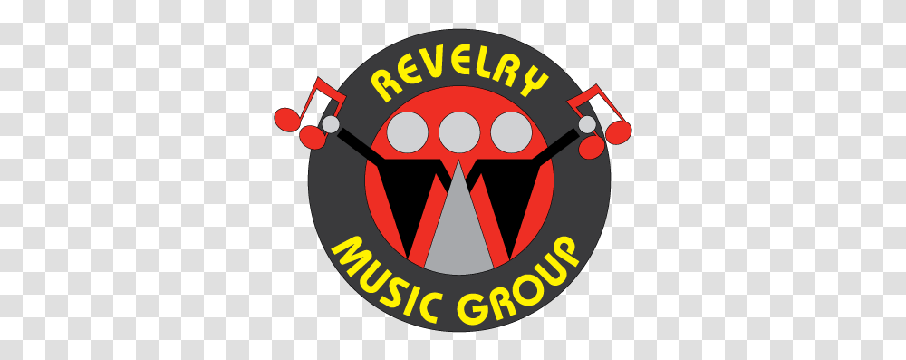 Revelry Music Group Circle, Logo, Symbol, Trademark, Badge Transparent Png