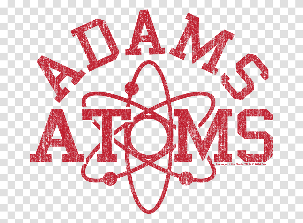 Revenge Of The Nerds Adams Atoms Men's Ringer T Shirt Art, Alphabet, Label Transparent Png