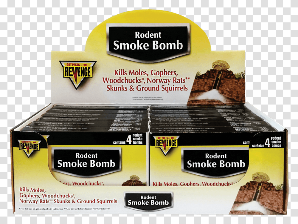 Revenge Rodent Smoke Bombs Bonide Mouse Bomb For House, Advertisement, Poster, Flyer, Paper Transparent Png