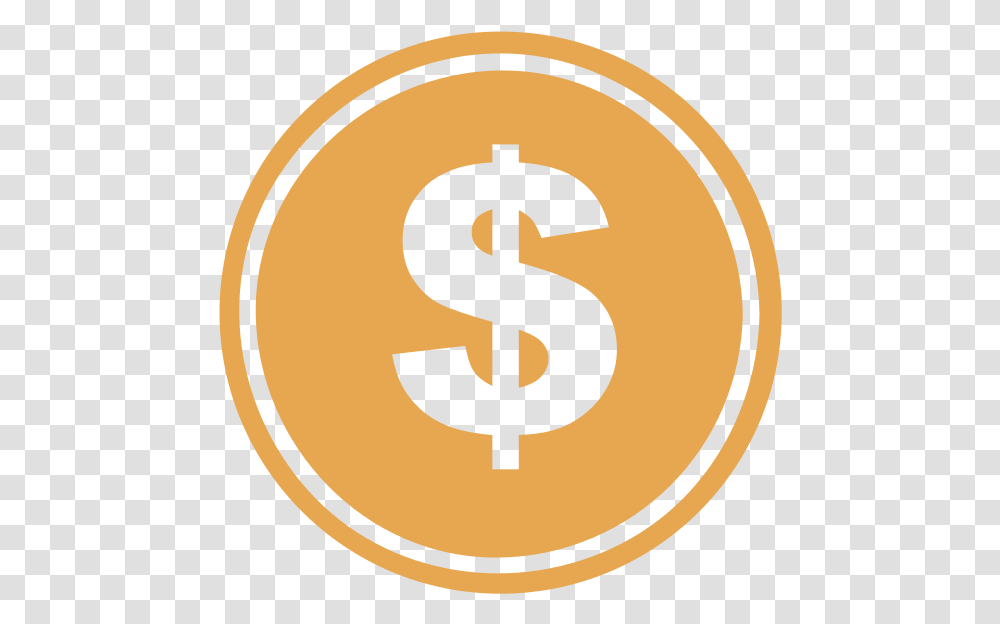Revenue Dollar Sign White Icon, Number, Rug Transparent Png