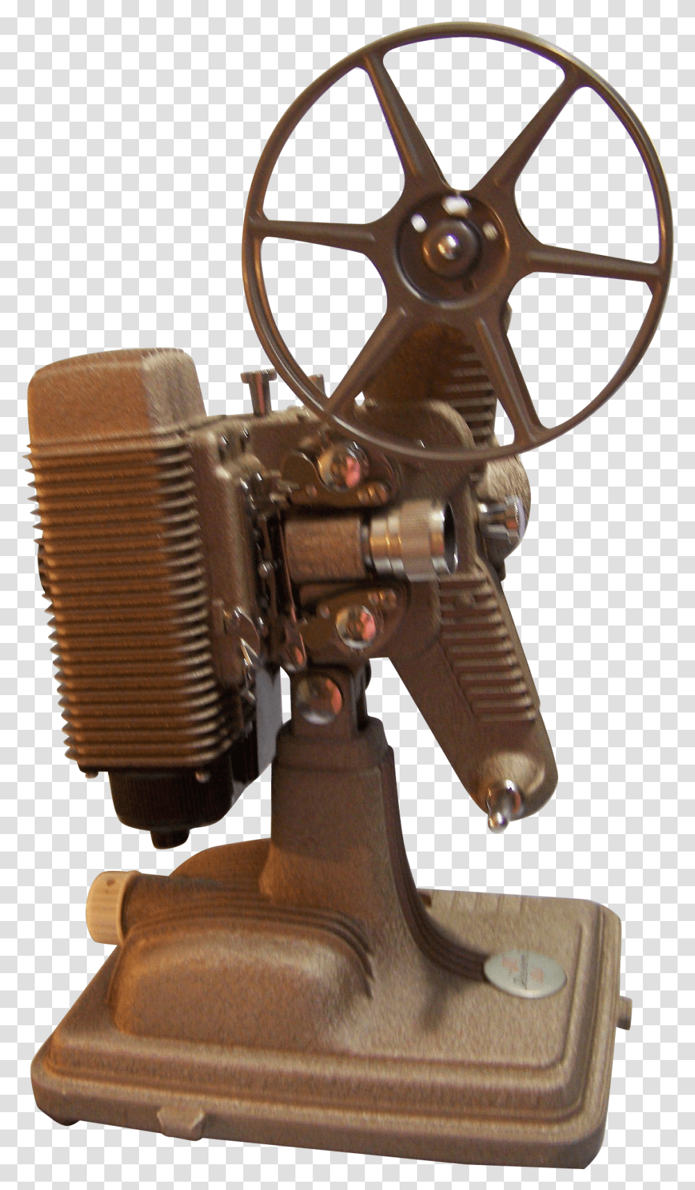 Revere Model 85 8mm Film Projector, Machine, Motor, Engine, Gun Transparent Png