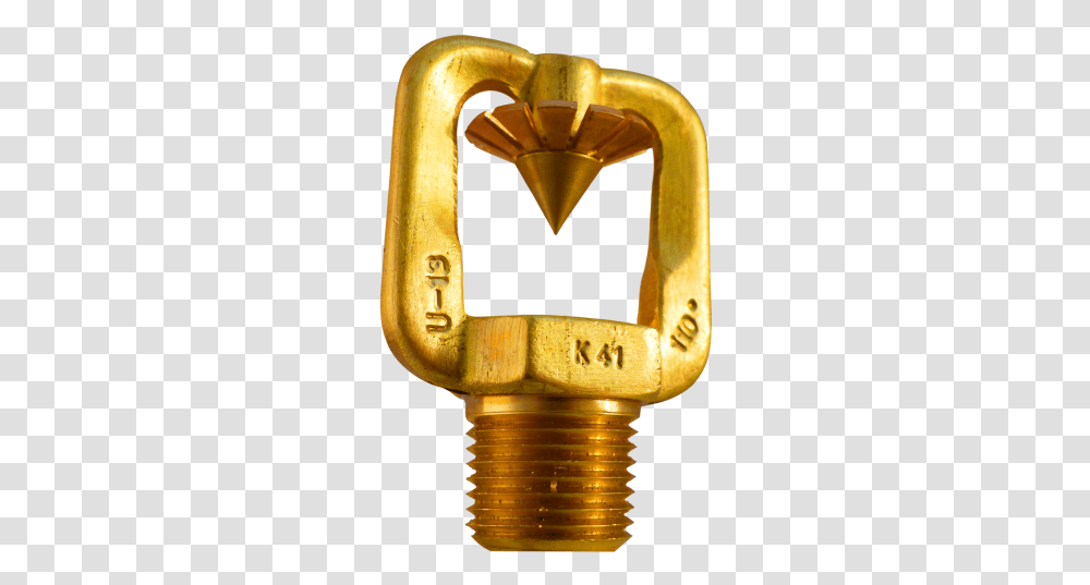 Reverse Action Mv Water Spray Nozzle Medium Velocity Water Spray Head, Gold, Bronze, Hammer, Tool Transparent Png