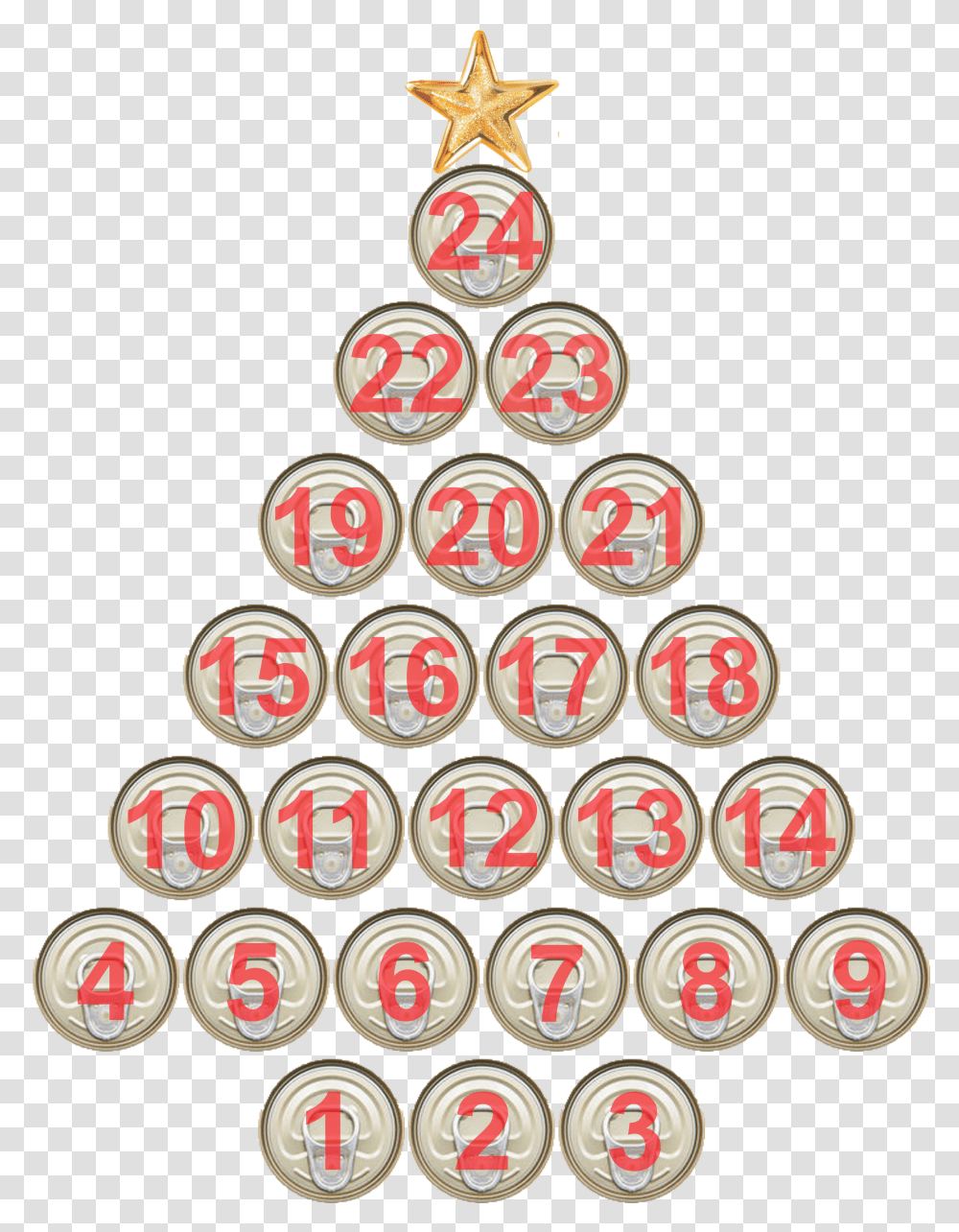 Reverse Advent Calendar 2017, Logo, Number Transparent Png