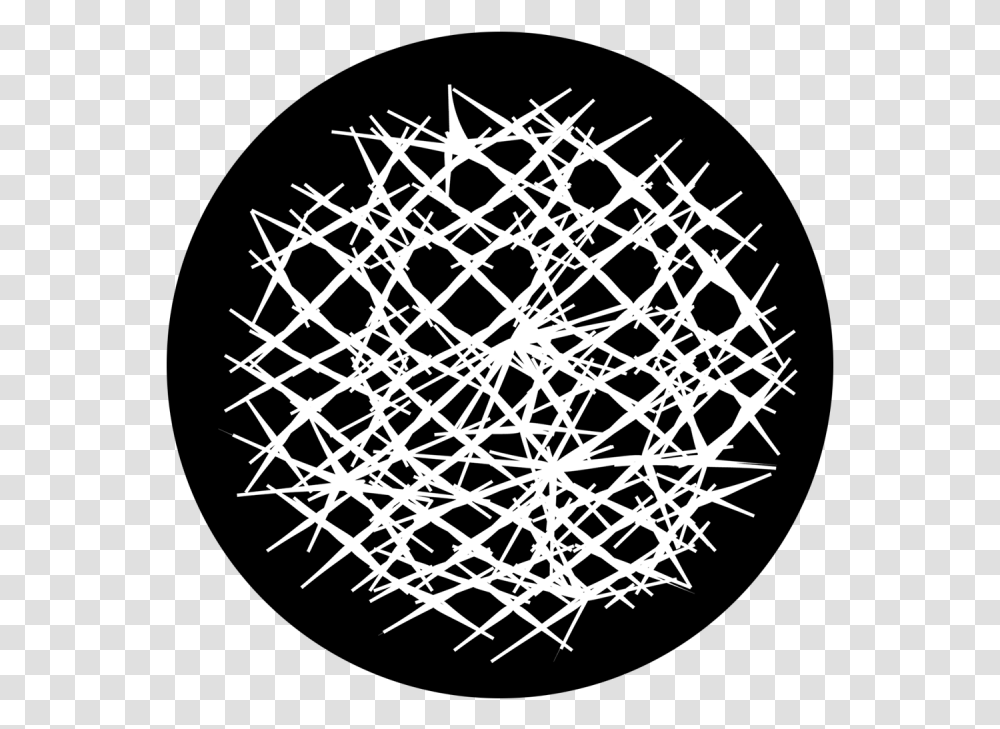 Reverse Crown Of Thorns, Stencil Transparent Png