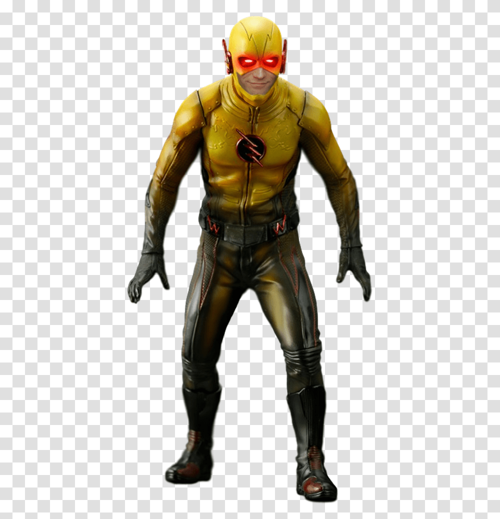 Reverse Flash Action Figure Download Reverse Flash Full Body, Person, People, Face Transparent Png