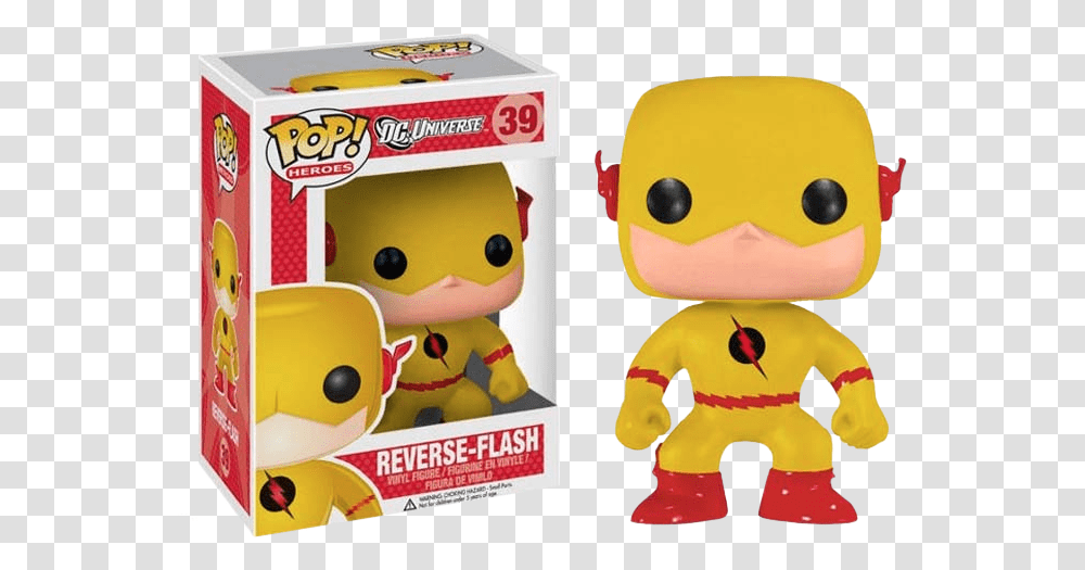 Reverse Flash Funko Pop, Toy, Outdoors, Nature, Pac Man Transparent Png
