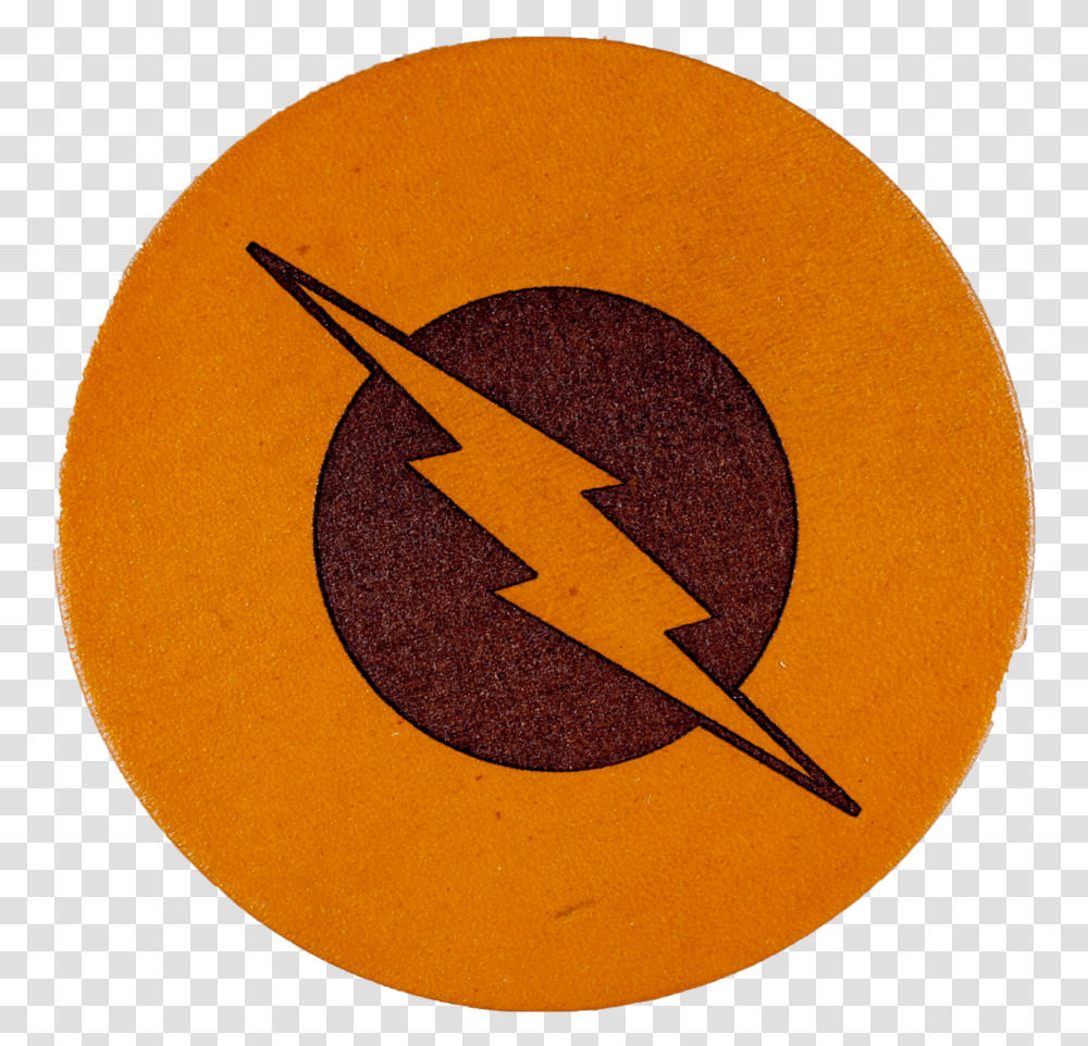 Reverse Flash Inspired Coaster Circle, Logo, Trademark, Emblem Transparent Png