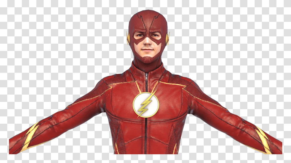 Reverse Flash Suit Full Body, Costume, Person, Human Transparent Png