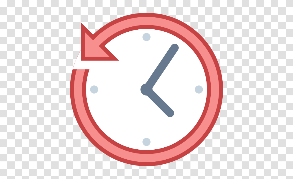 Reversed Clipart Clock, Analog Clock Transparent Png