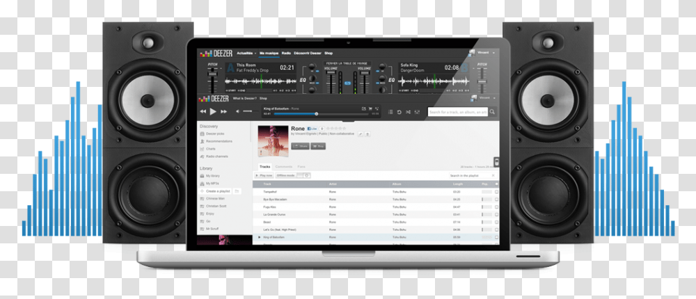Review Deezer's Music Streaming Service Has Us Showing Our Multimedia Software, File, Electronics, Camera, Webpage Transparent Png
