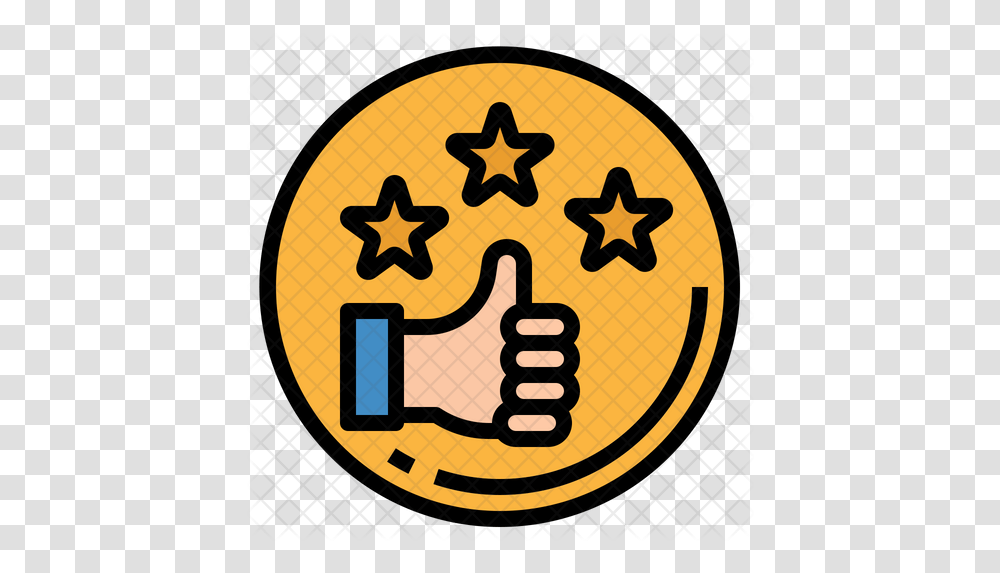 Review Icon Recomendar Icono, Symbol, Hand, Text, Number Transparent Png