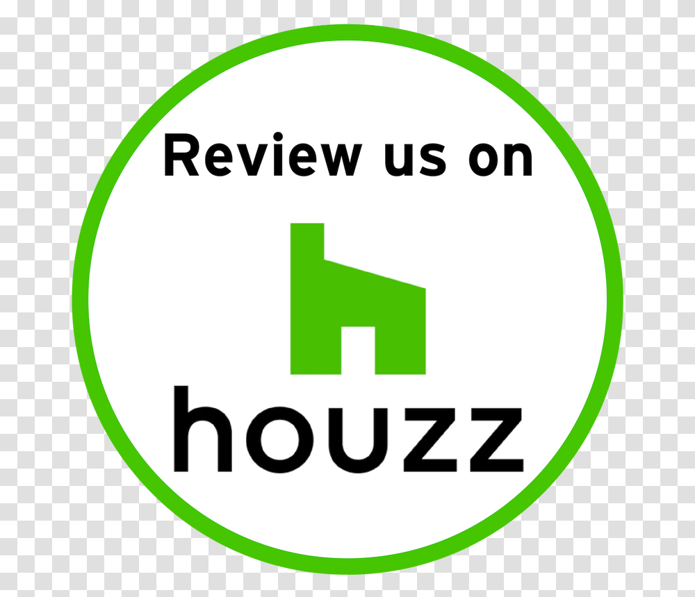 Review Us On Houzz Circle, First Aid, Green, Recycling Symbol Transparent Png