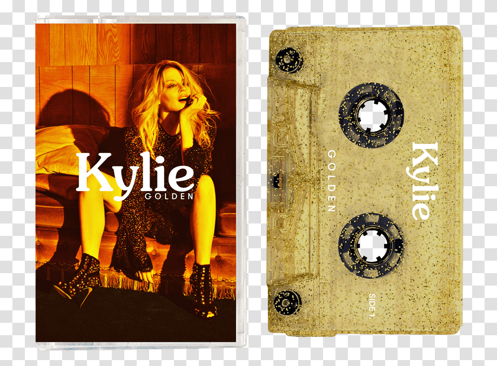 Revival Kylie Minogue Golden Cassette, Person, Human, Poster, Advertisement Transparent Png