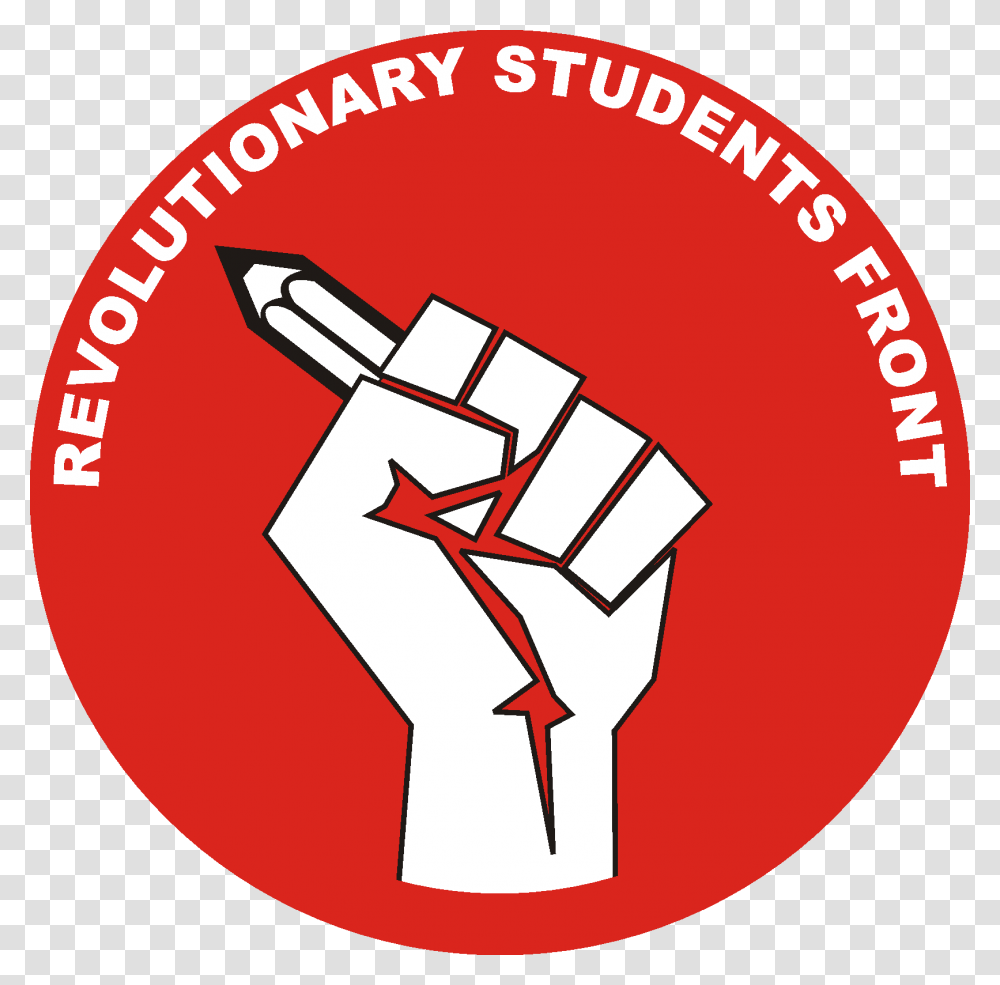 Revolution Clipart Student Protest Student Revolution, Hand, Label, First Aid Transparent Png