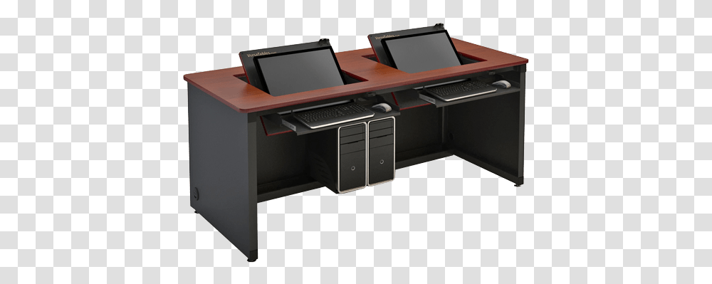 Revolution Desk Computer, Furniture, Table, Electronics, Computer Keyboard Transparent Png