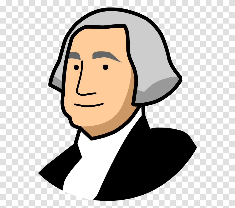 Revolutionary United Washington War States American Cartoon Picture Of George Washington, Face, Apparel, Head Transparent Png