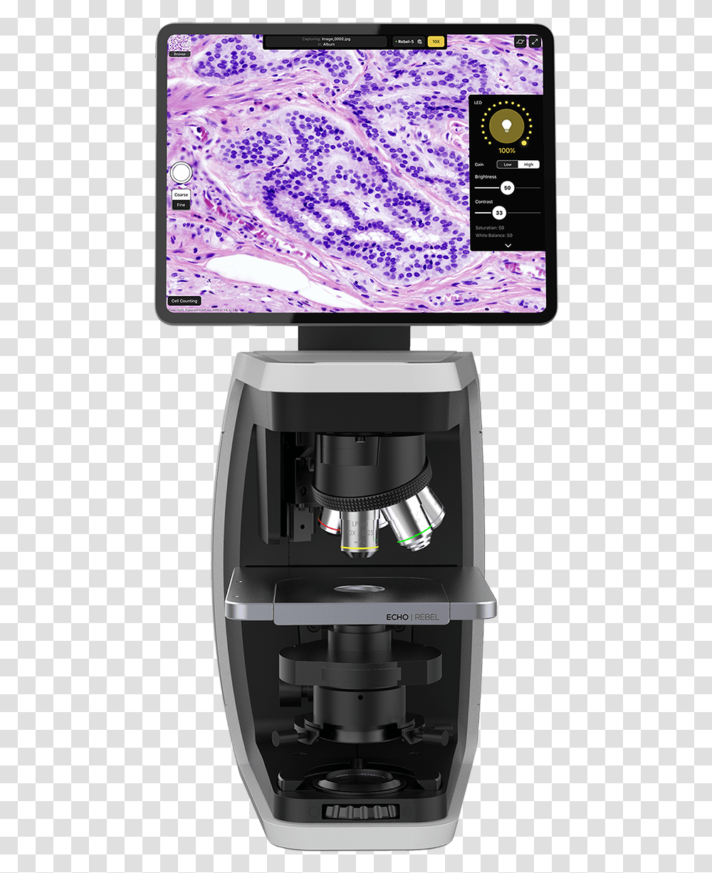Revolve Microscope, Mixer, Appliance, Monitor, Screen Transparent Png