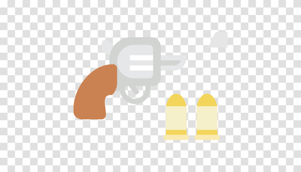 Revolver Icon, Weapon, Weaponry, Security, Silhouette Transparent Png
