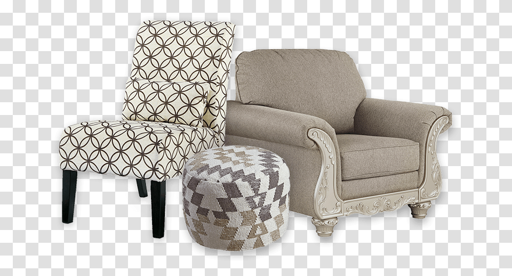 Revolving Chair, Furniture, Ottoman, Armchair Transparent Png