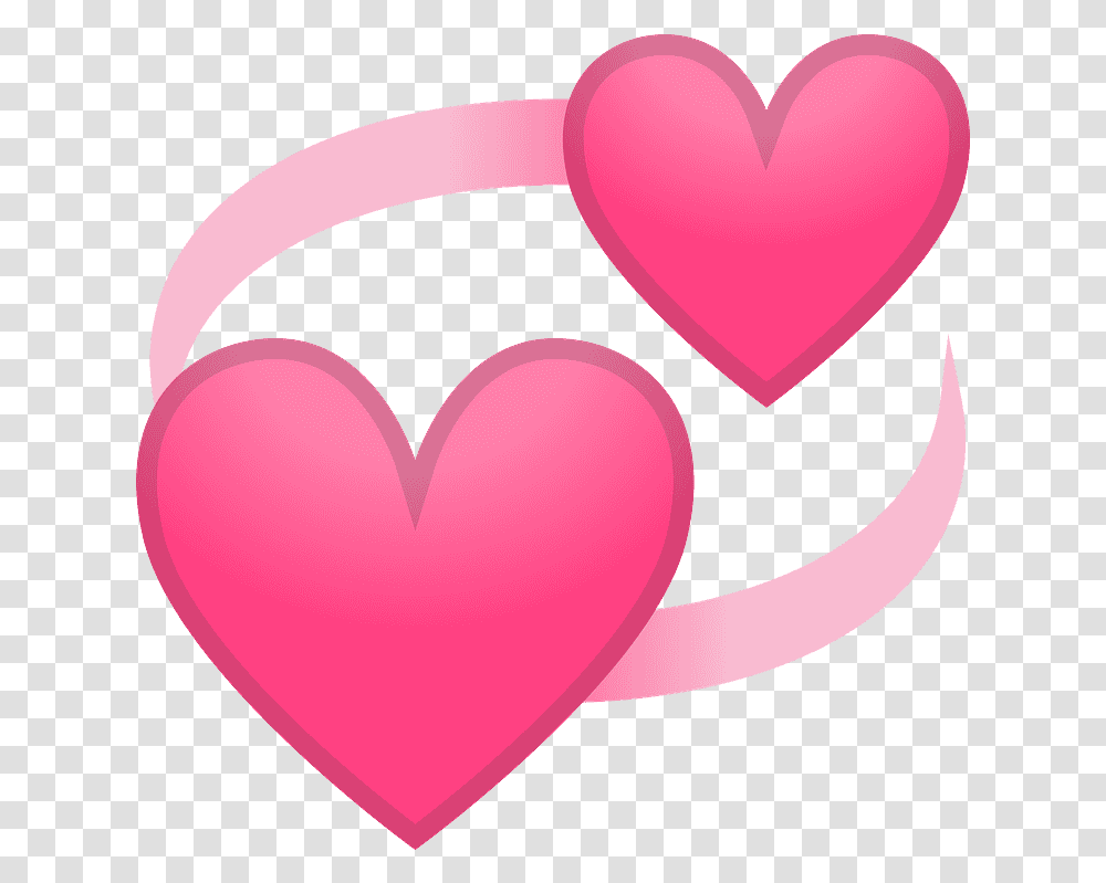 Revolving Hearts Emoji Clipart Revolving Hearts Emoji, Balloon, Cushion, Dating Transparent Png